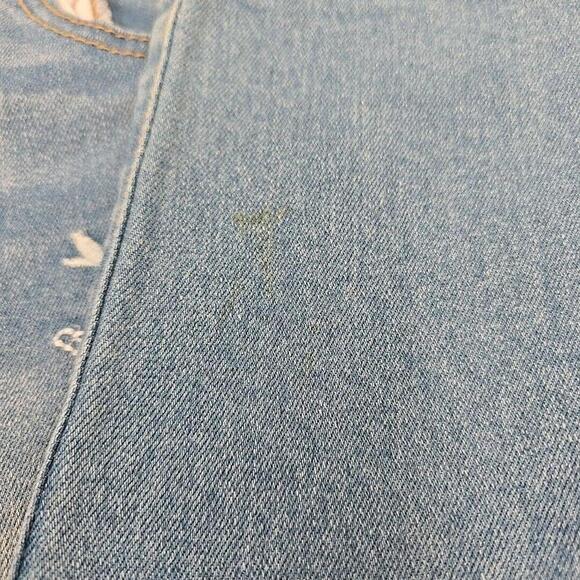 Bongo Missy‎ Jeans Skinny 16 Embroidered Jeggings Light Wash Artsy Bird (54-2) - Picture 12 of 14